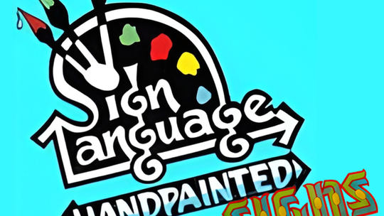 Sign Language Handpainted Signs Sign Language Handpainted Signs