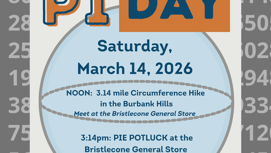 CELEBRATE PI DAY at The Bristlecone General Store