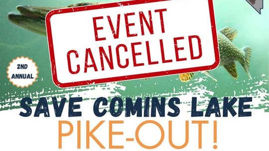 Comins Lake Pike Out