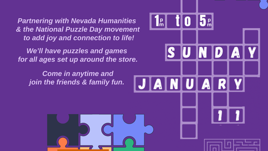 National Puzzle Day Celebration at the Bristlecone General Store