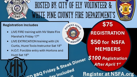 Nevada State Fire Association Training Symposium