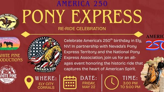 Pony Express ReRide Celebration Pony Express ReRide Celebration