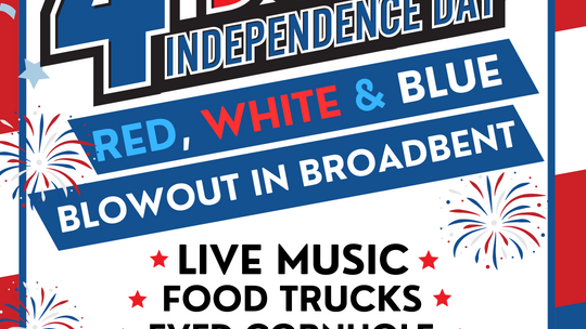 RED, WHITE, & BLUE BLOWOUT in BROADBENT PARK RED, WHITE, & BLUE BLOWOUT in BROADBENT PARK