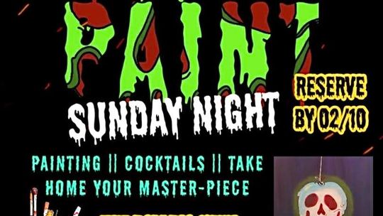 🎨🍸 Sip & Paint Night at The Outpost Bar 🍸🎨 - Sunday Night 🎨🍸 Sip & Paint Night at The Outpost Bar 🍸🎨 - Sunday Night