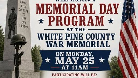 White Pine Memorial Day Tribute Ceremony White Pine Memorial Day Tribute Ceremony