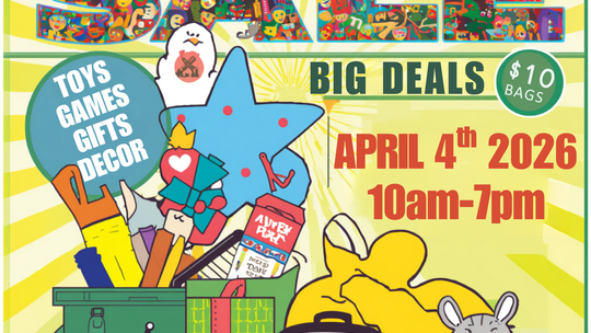 White Pine Pickers Thrift Store Parking Lot Sale