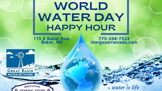 WORLD WATER HAPPY HOUR at The Bristlecone General Store