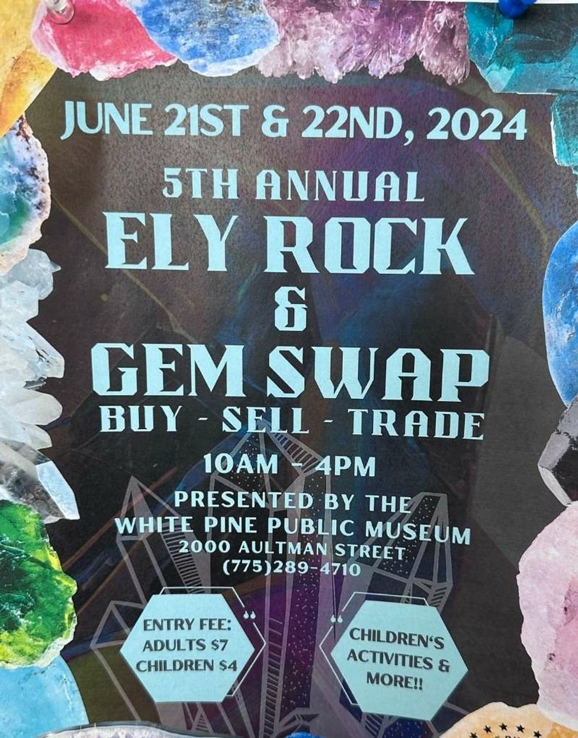 5th Annual Ely Rock & Gem Swap