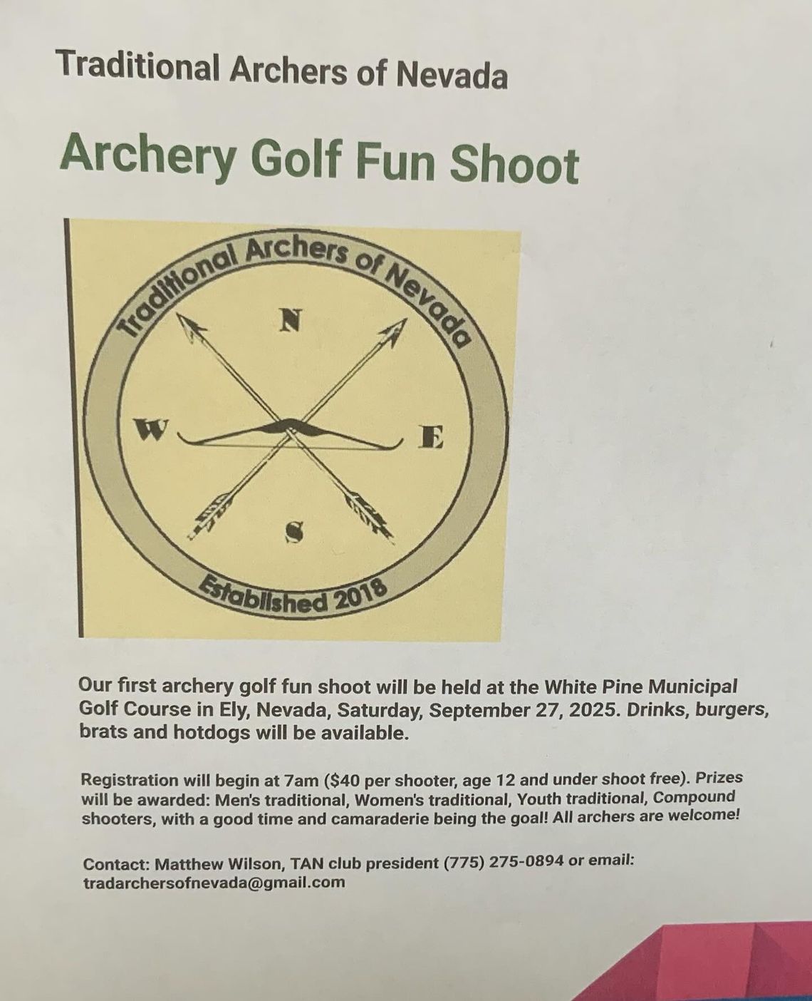 Archery Golf Fun Shoot Archery Golf Fun Shoot