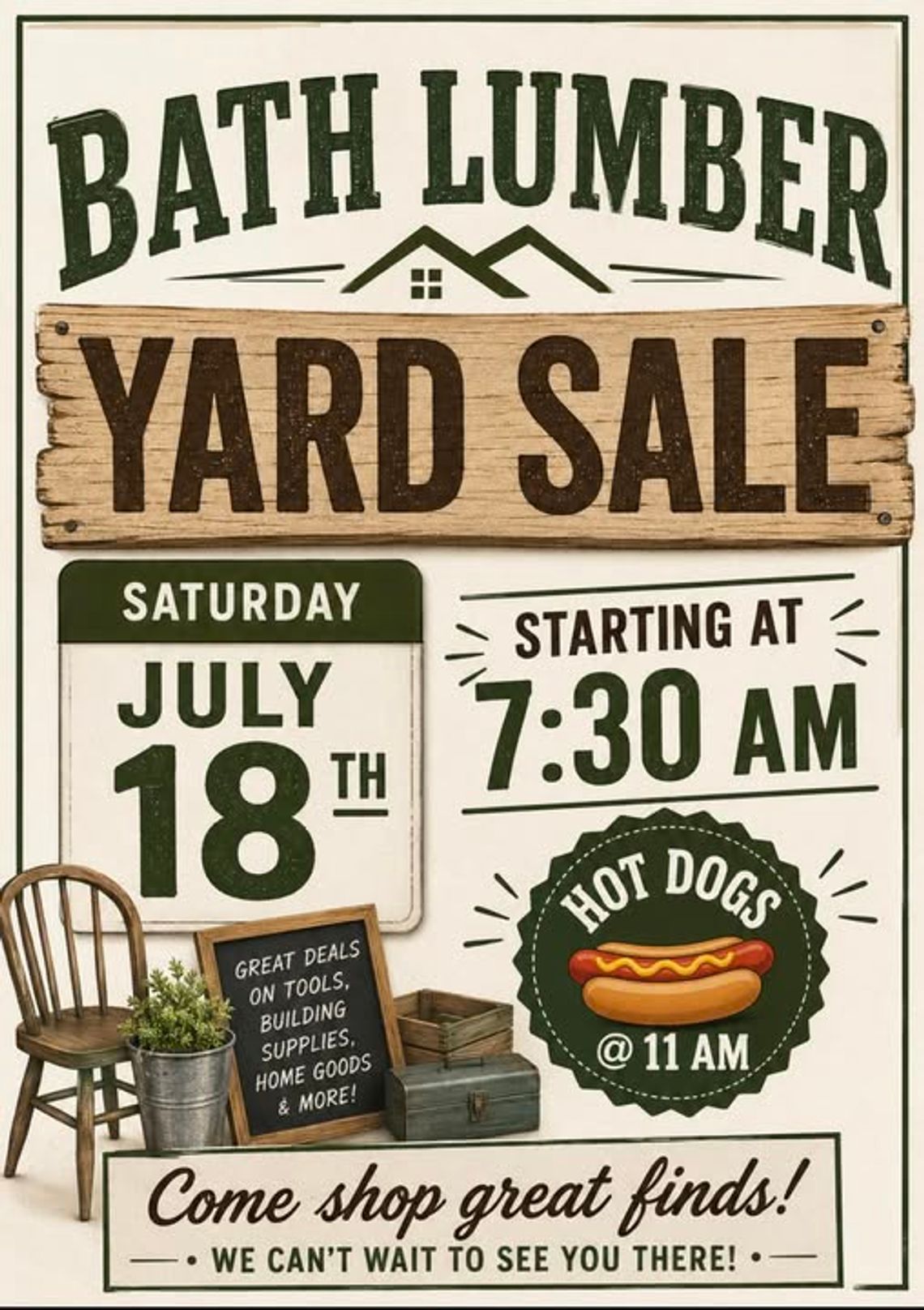 Bath Lumber Yard Sale Bath Lumber Yard Sale