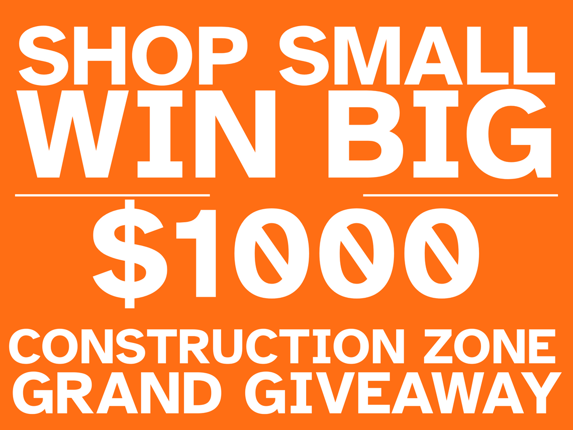 Construction Zone GRAND Give-Away