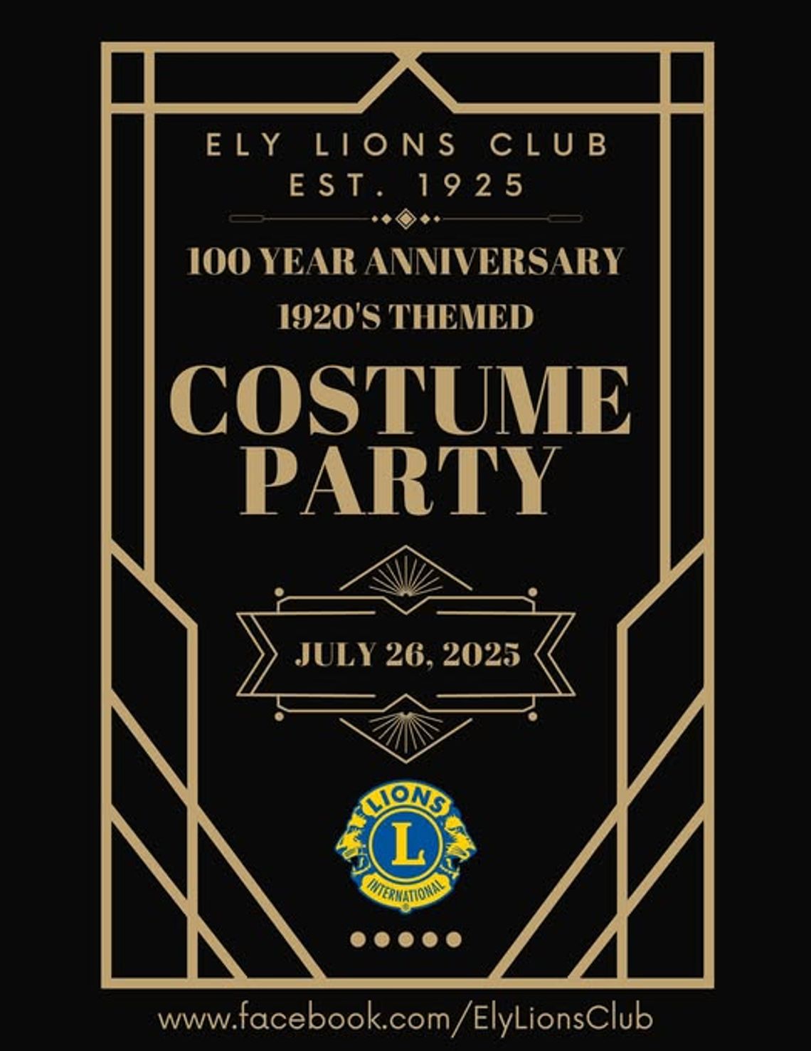 Ely Lions 100th Anniversary Celebration Ely Lions 100th Anniversary Celebration