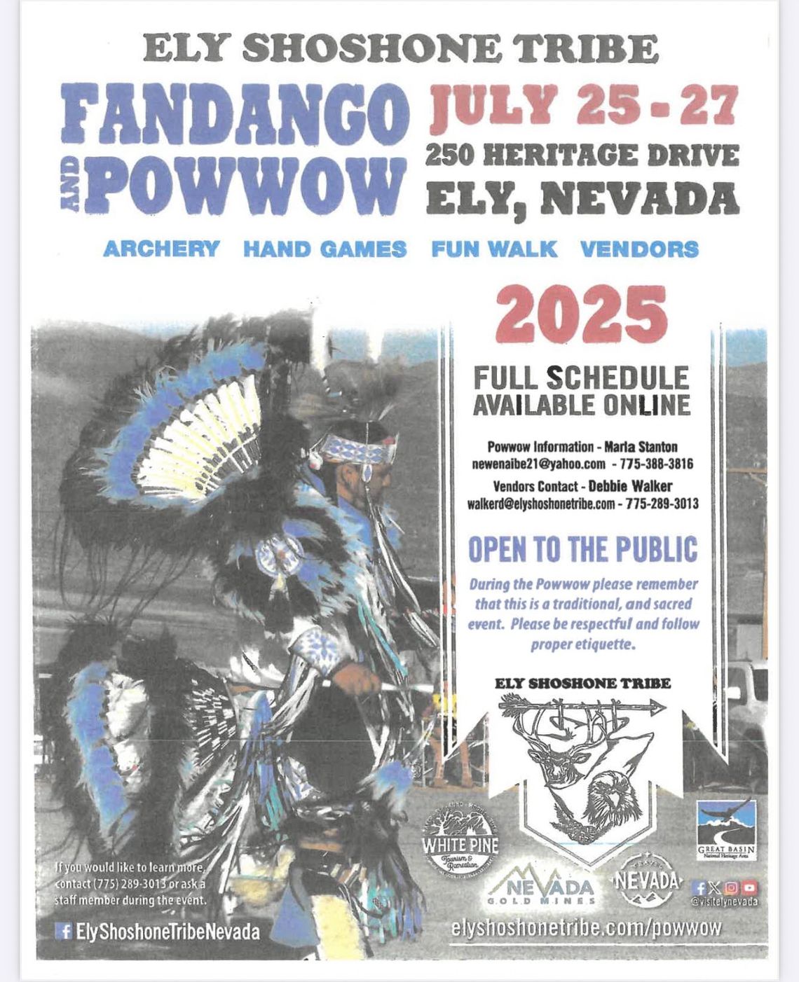 Ely Shoshone Fandango & PowWow Ely Shoshone Fandango & PowWow
