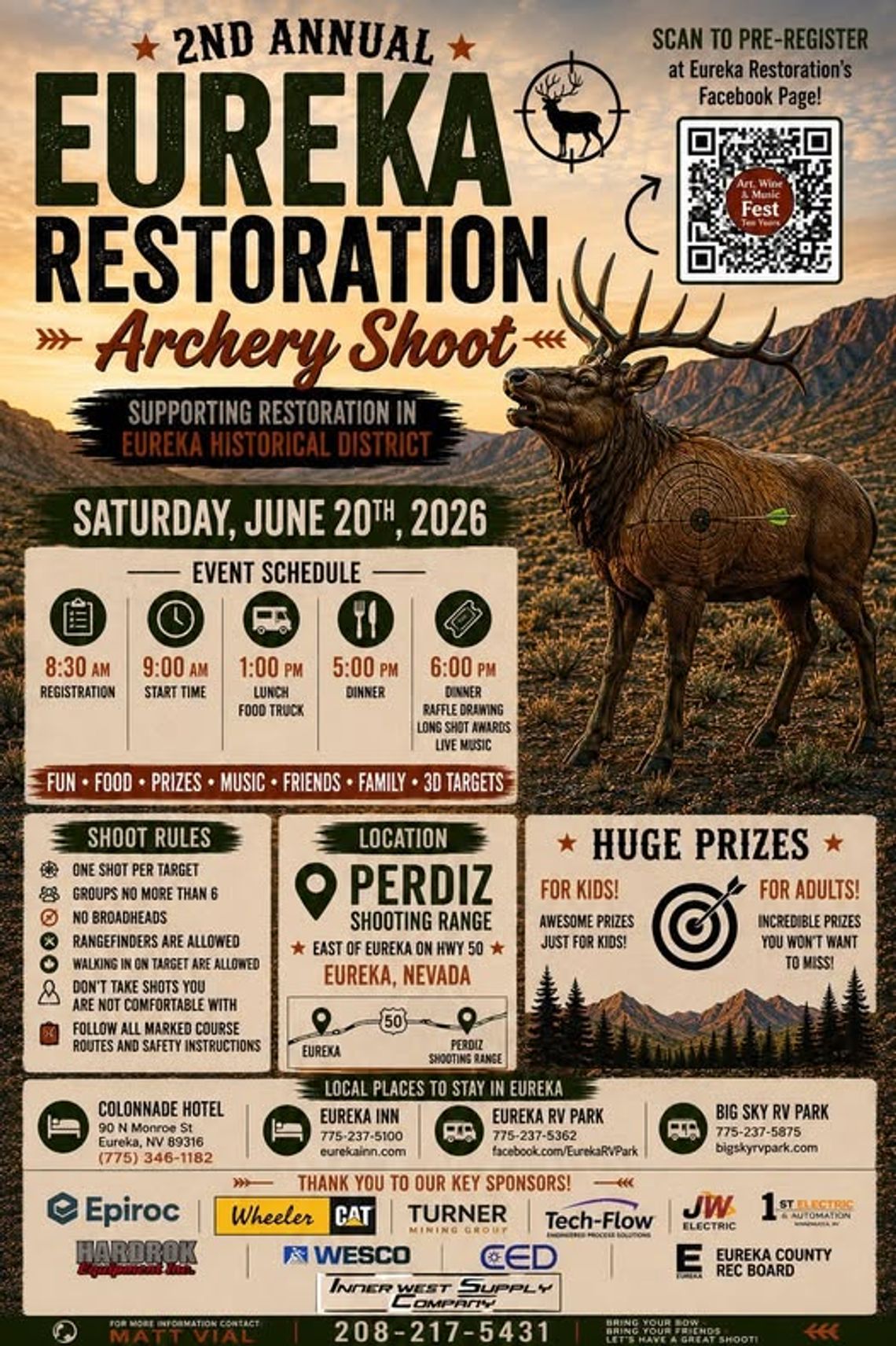 Eureka Restoration Archery Shoot