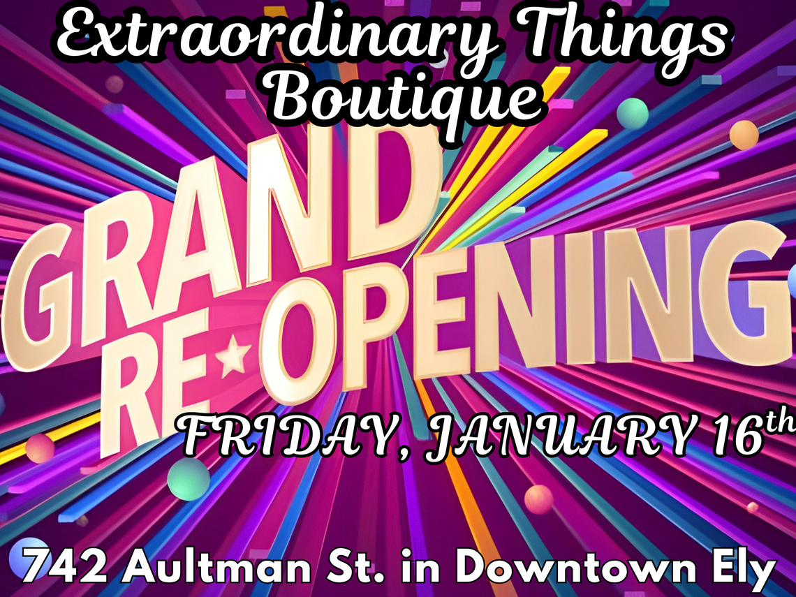 ExtraOrdinary Things Boutique GRAND RE-OPENING