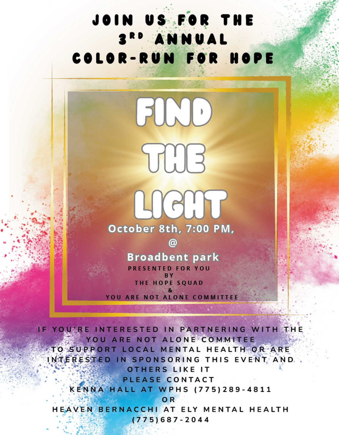 Find the Light Color Run