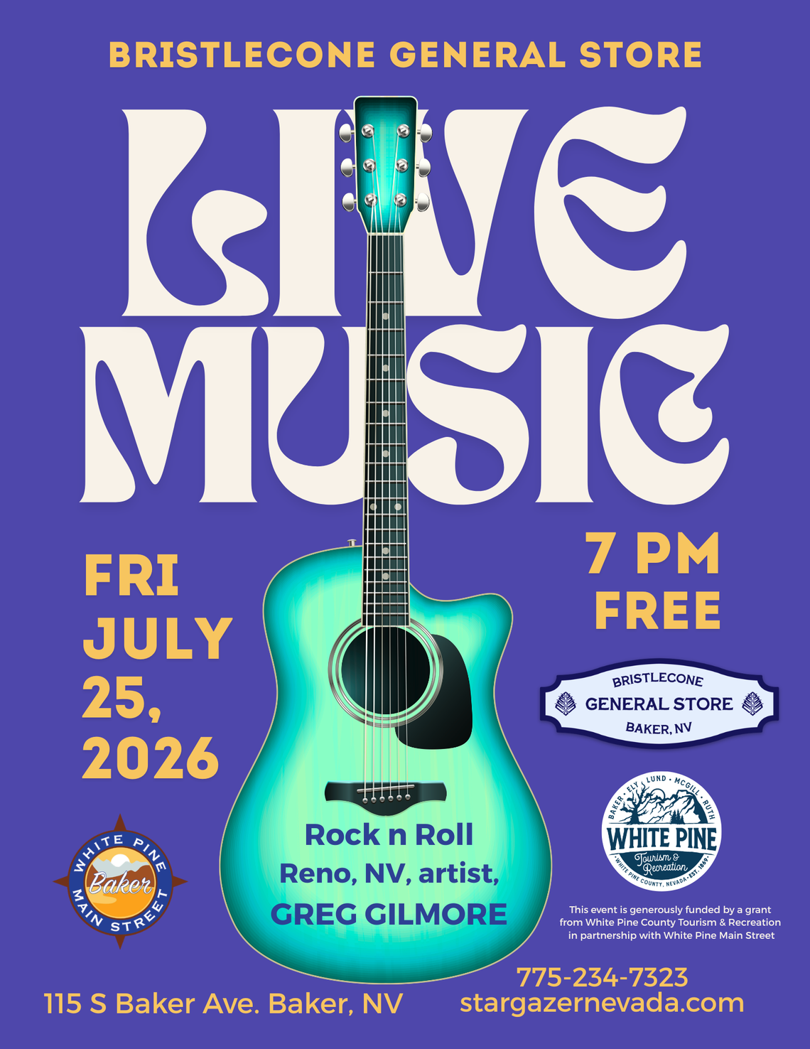 LIVE MUSIC IN BAKER LIVE MUSIC IN BAKER
