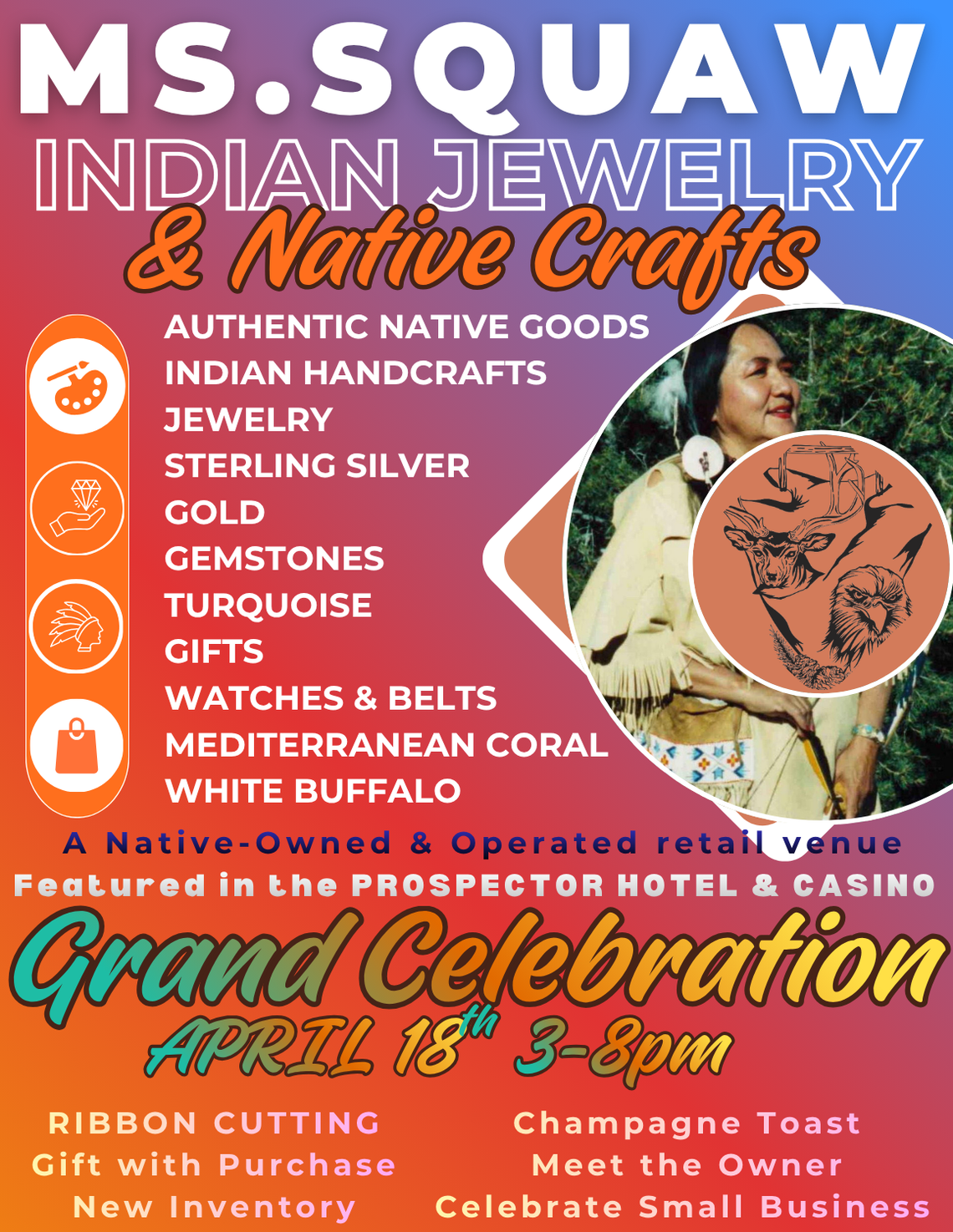 Ms. Squaw Indian Jewelry & Native Crafts Ms. Squaw Indian Jewelry & Native Crafts