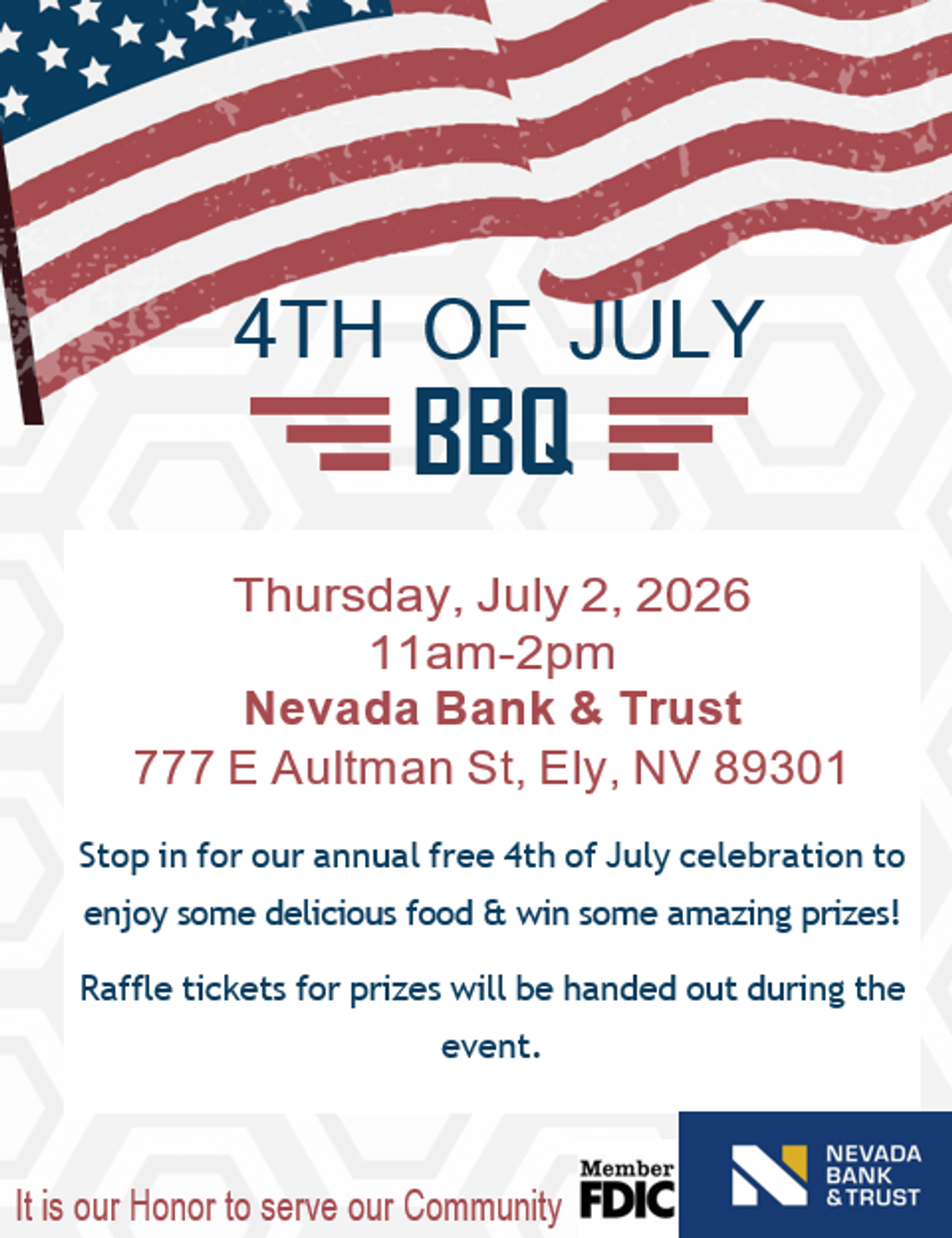 Nevada Bank & Trust Community BBQ