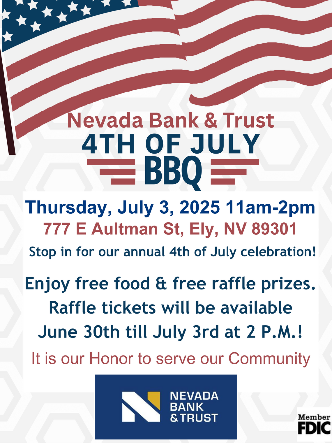 Nevada Bank & Trust's BBQ