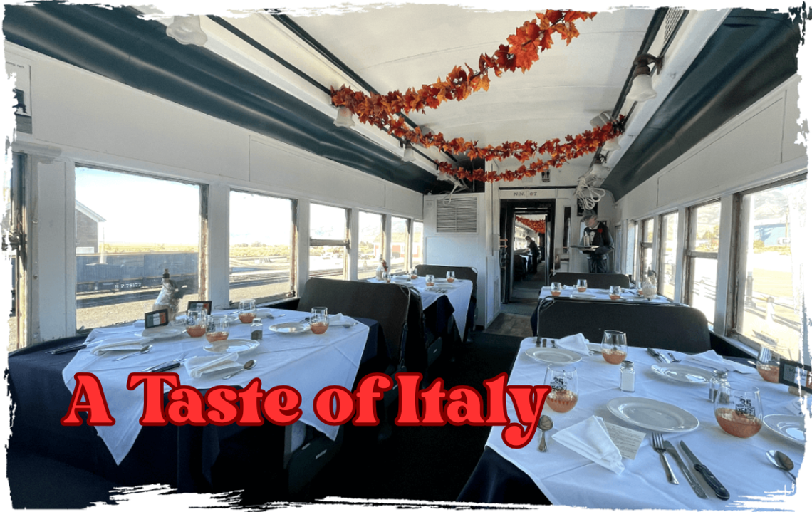 NNRY A Taste of Italy Dinner Train