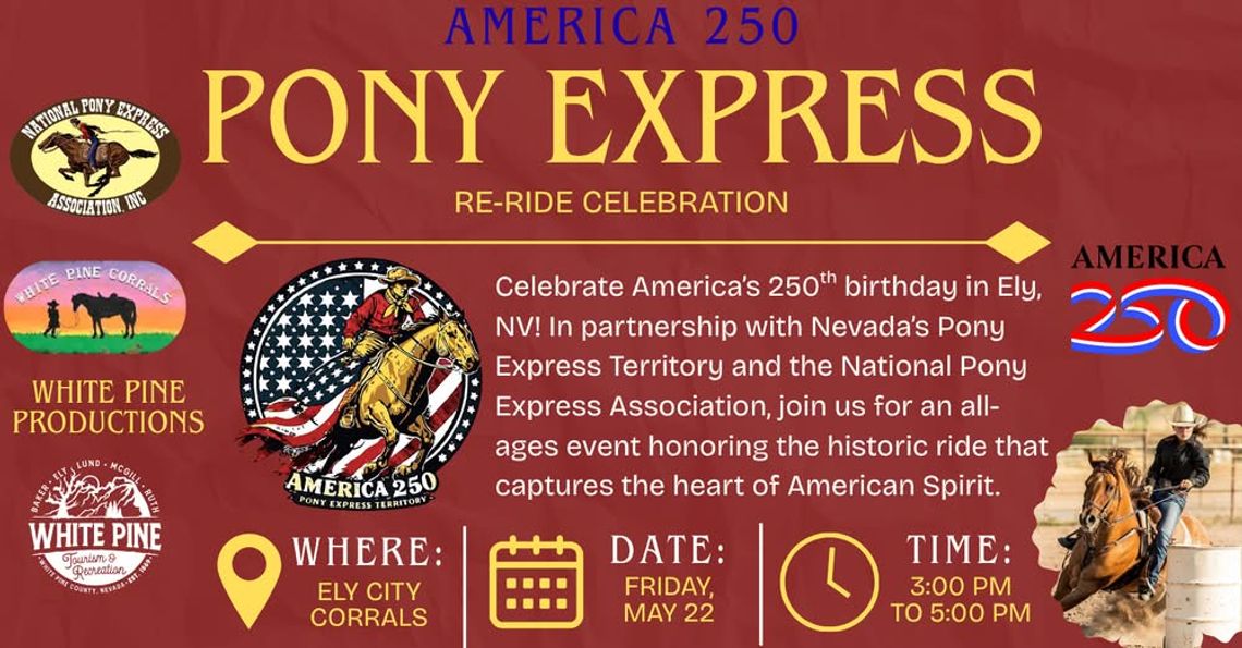 Pony Express ReRide Celebration