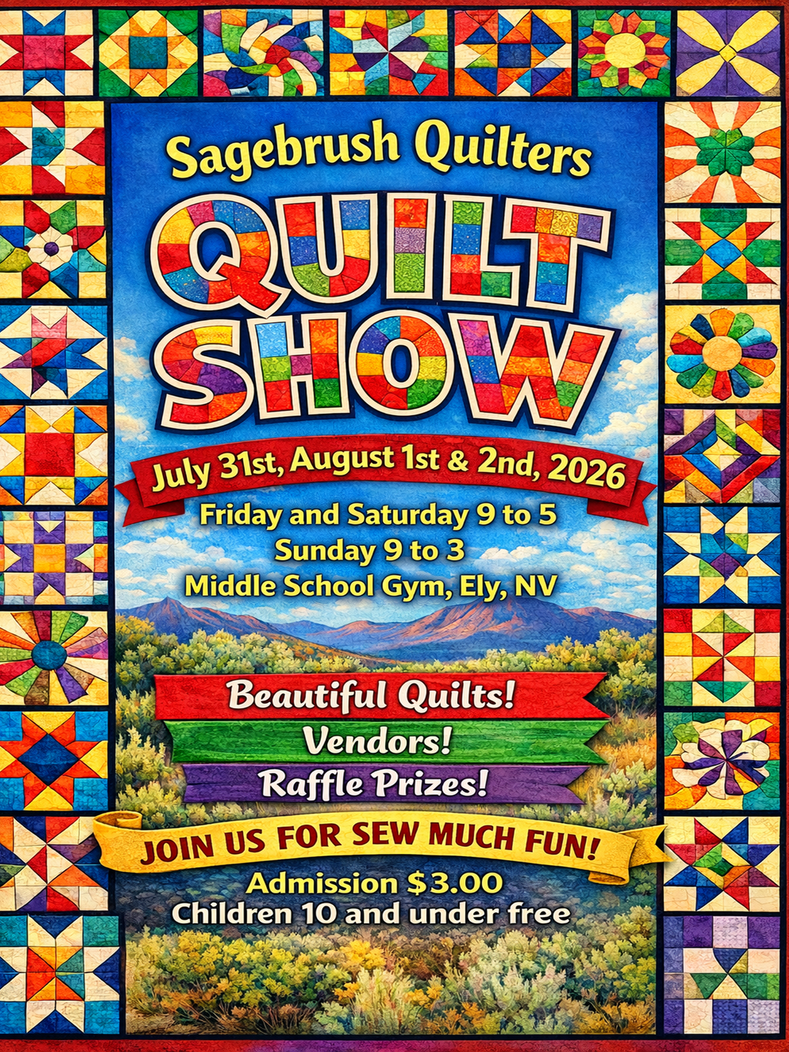 Sagebrush Quilters Quilt Show