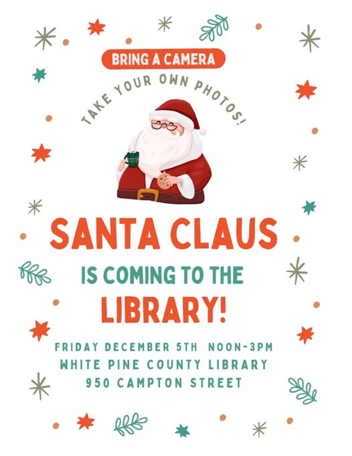 Santa Claus Is Coming to the Library!