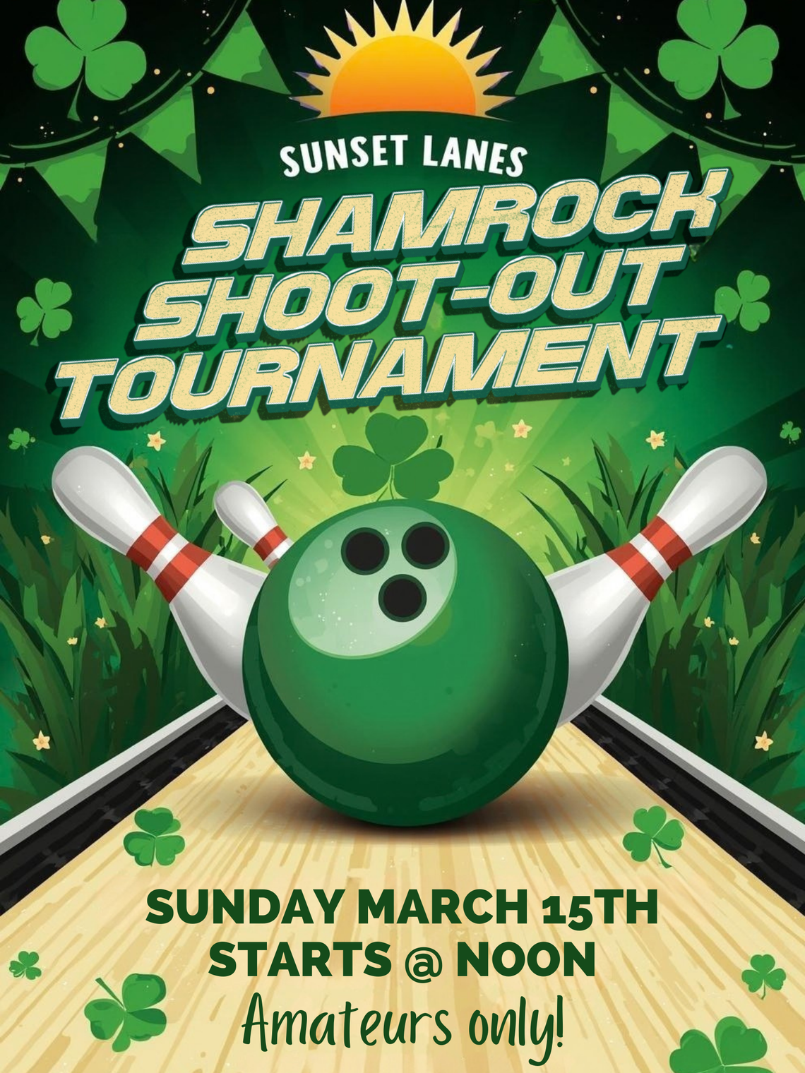 Shamrock Shoot Out Bowling Tournament