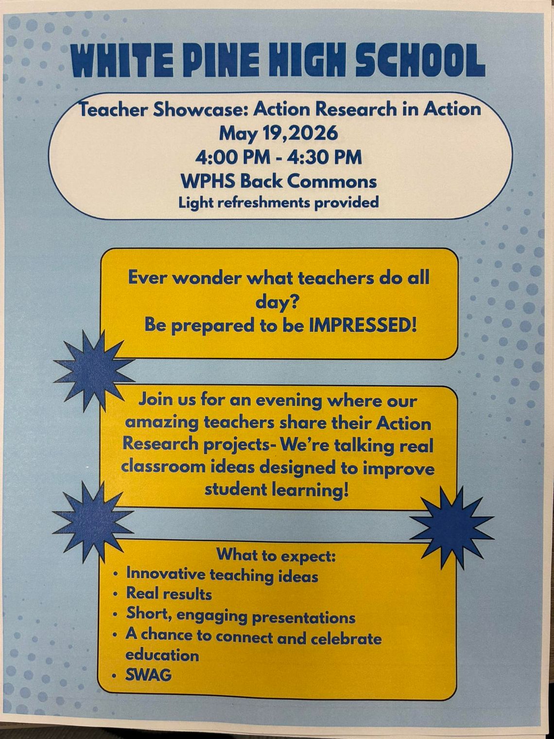TEACHER SHOWCASE