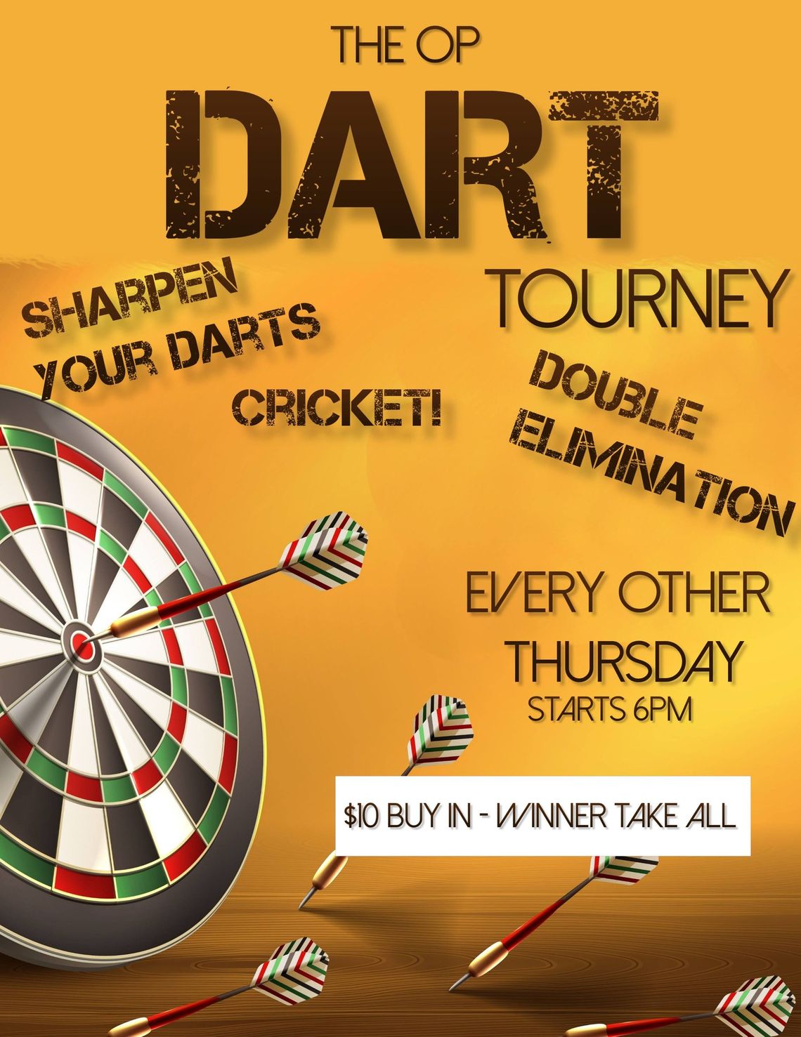 The Outpost Dart Tourney The Outpost Dart Tourney