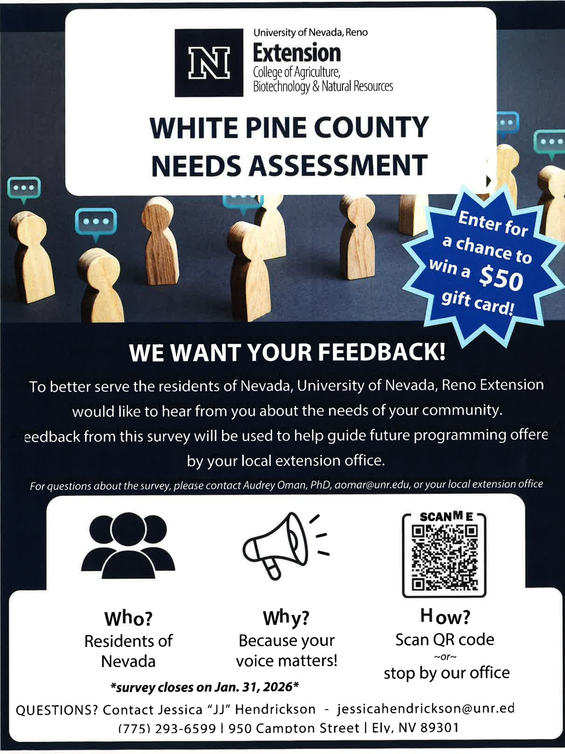 White Pine County NEEDS SURVEY