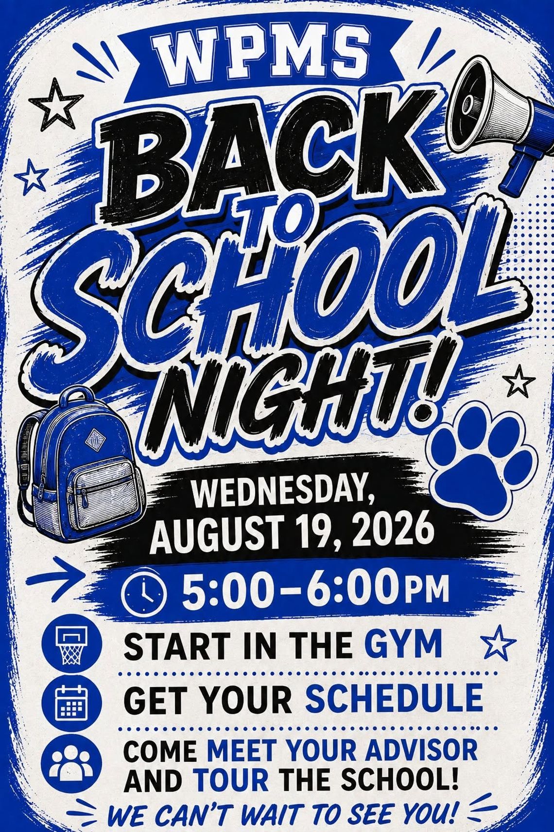 WPMS: Back to School Night WPMS: Back to School Night